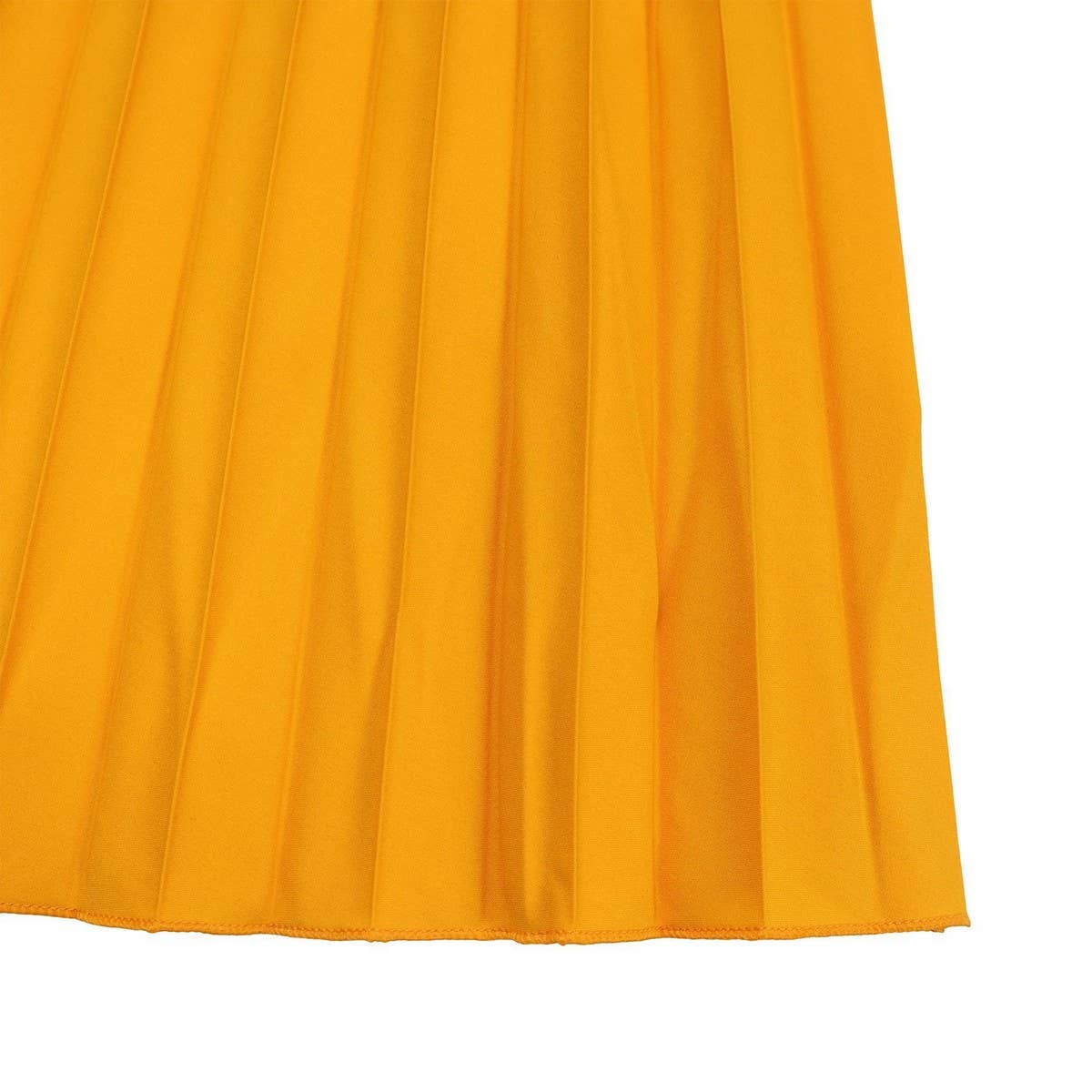 PRINTED TOP PLEATED LONG SKIRT TWO PIECE SUIT_CWSTB1137