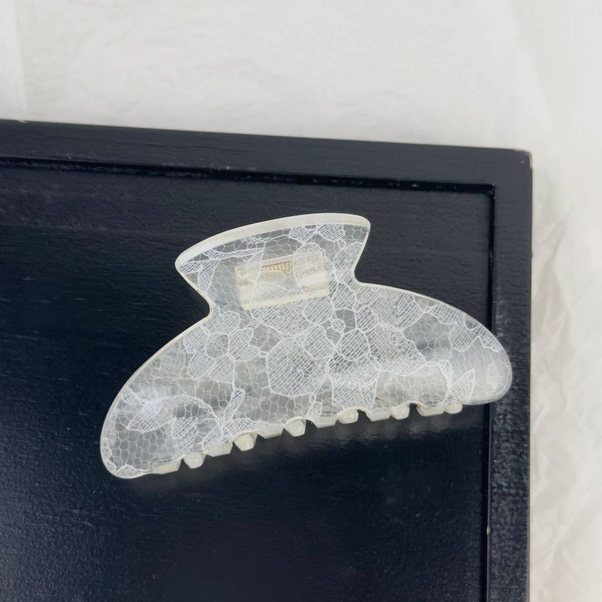 DELICATE AND GENTLE LACE PATTERN HAIRPIN_CWAHA2377