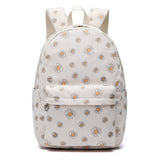 CORDUROY FLORAL BACKPACKS FOR SCHOOL GIRLS LARGE_CWAB5386