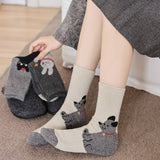 Cute Cartoon Wool Slouchy Crew Socks Women_Cwms03357