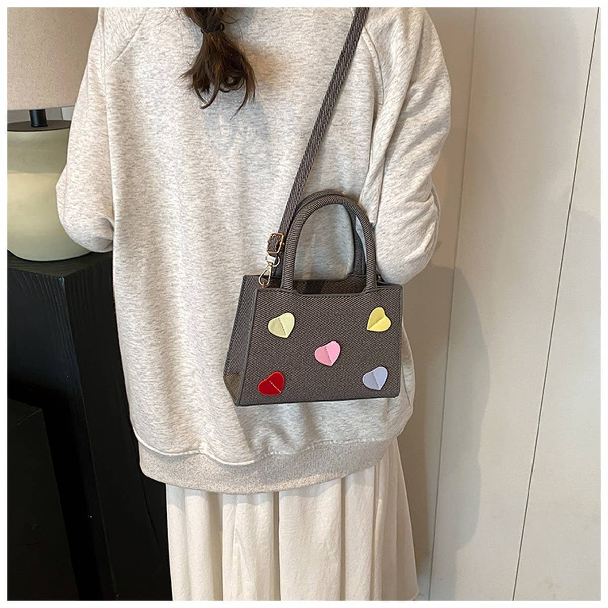 2024 NEW FASHION LOVE COMMUTER SHOULDER BAG_CWAB3296