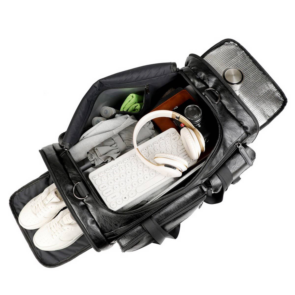 MULTI USE MEN S TRAVEL BAG SHOE SLOT WET DRY_CWAB5182