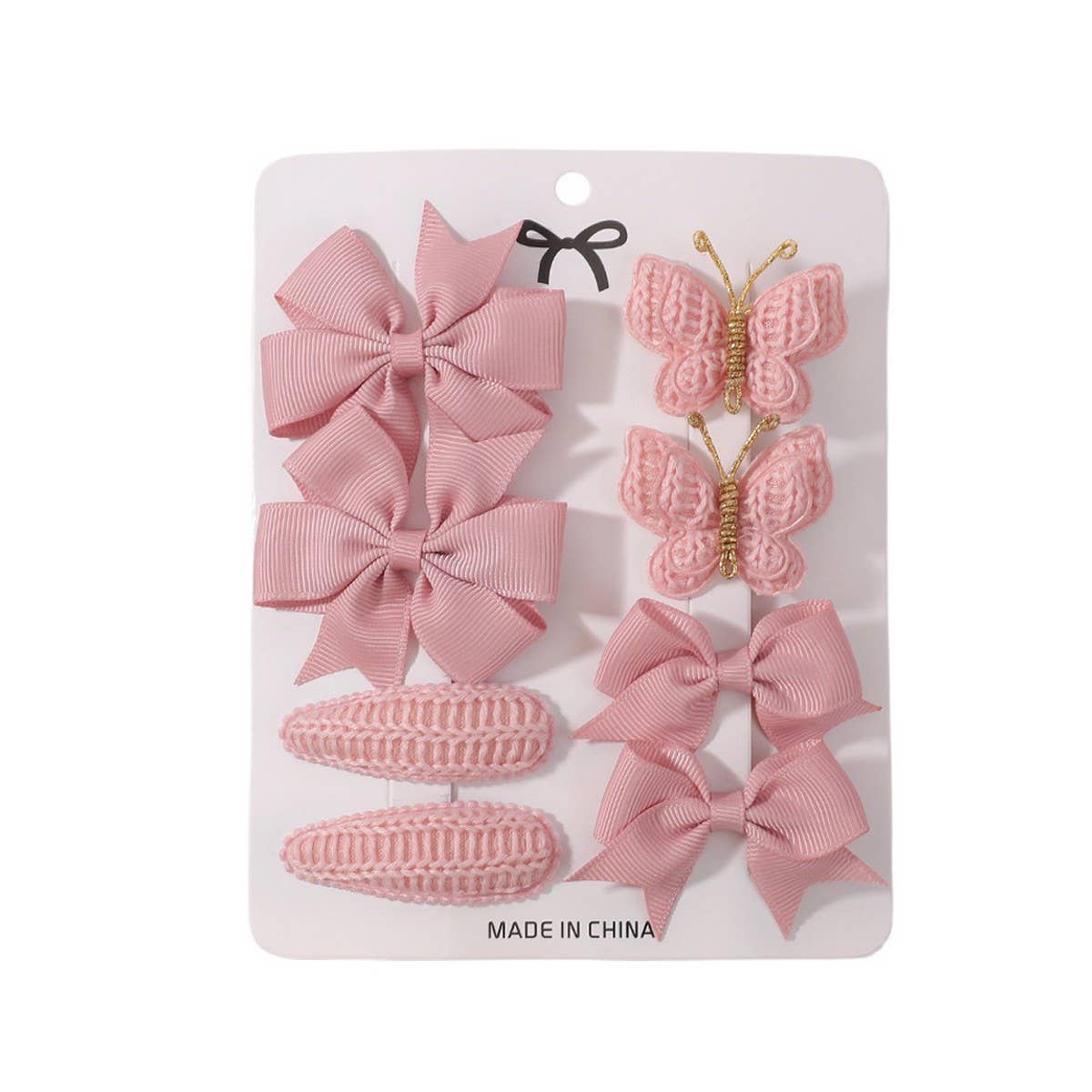 KIDS FISHTAIL BOW HEADBAND SET BABY HEADBANDS_CWAHA6741