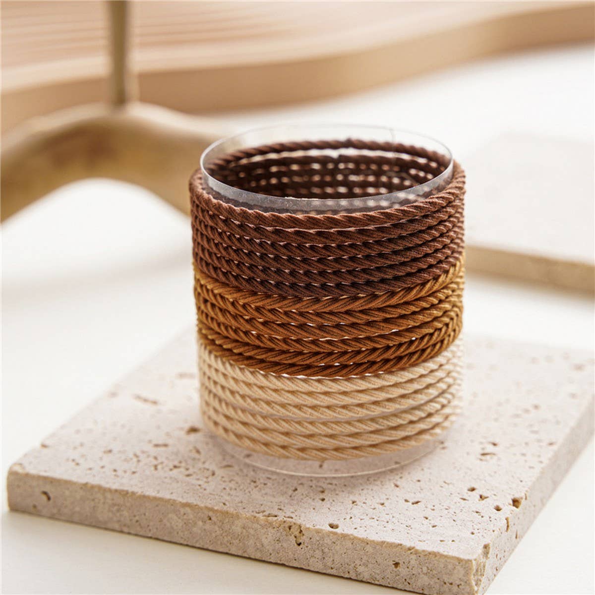 BLACK COFFEE COLOR SET HAIR TIES_CWAHA0332