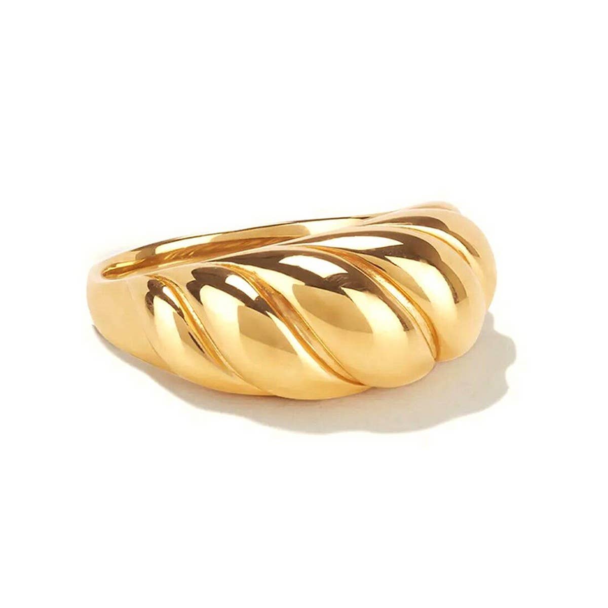 CROISSANT COOL RETRO SIMPLE RING_CWAJE1750