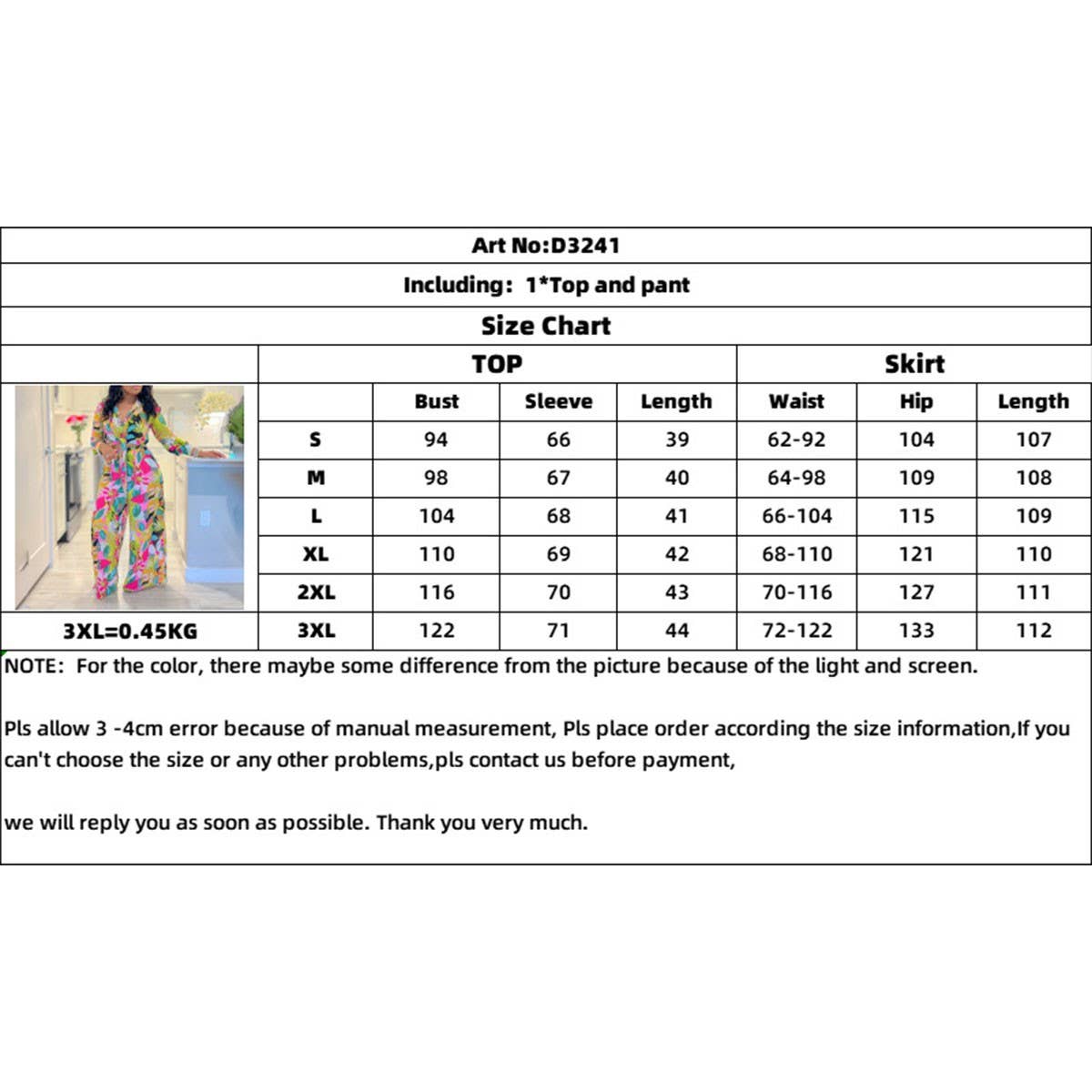 PRINTED TIE SHIRT WIDE LEG PANTS TWO PIECE SET_CWSTB1139