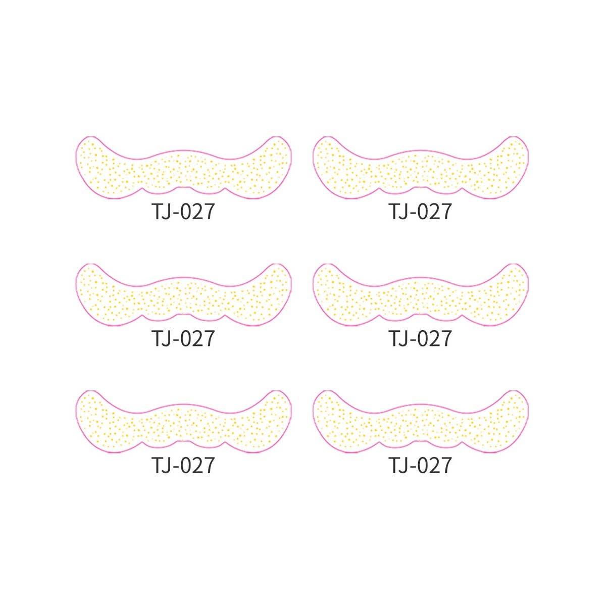 METALLIC FRECKLE FACE TATTOO STICKERS GOLD SILVER_CWMM8364