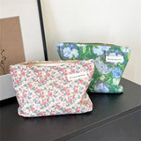 Oil Painting Makeup Baglarge Travel Washhand Pouch_Cuab00737