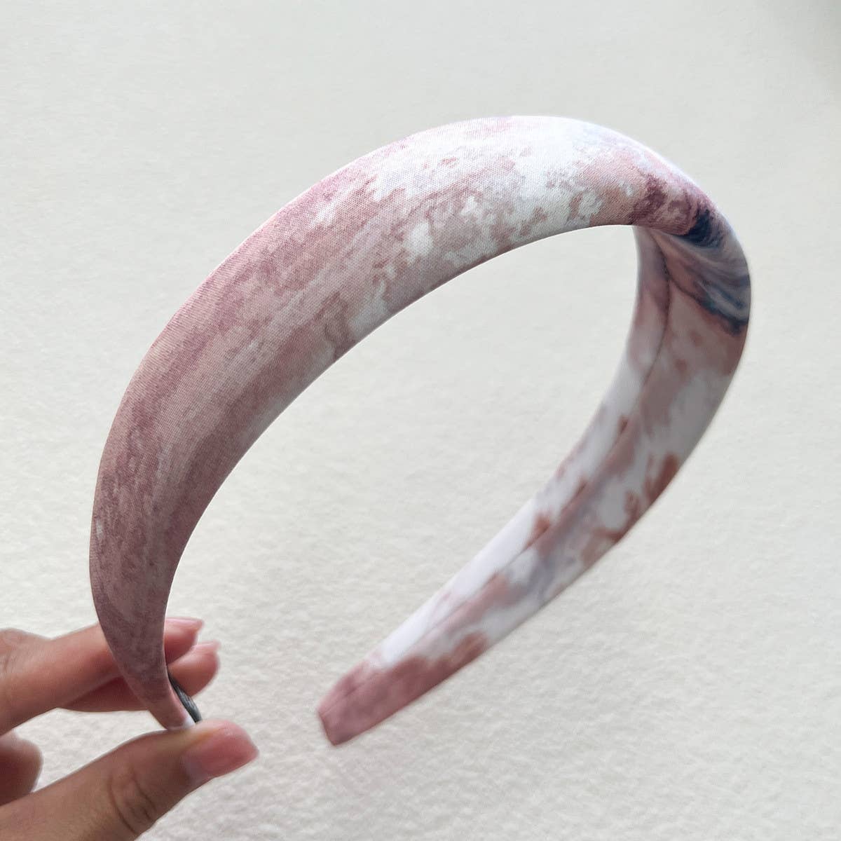 SIMPLE PINK INK DYED HEADBAND_CWAHA2858