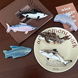 OCEAN SERIES HAIR CLAW DOLPHIN SHARK SEAL CLIP_CWAHA5759