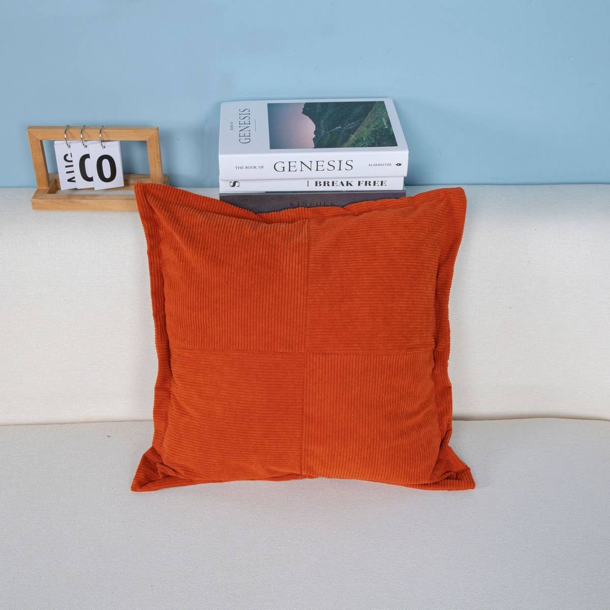 MODERN MINIMALIST WIND LAMP CORE VELVET PILLOWCASE_CWMM0871
