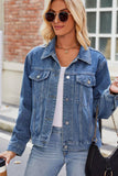 Women Stylish Slim Denim Jacket_Cwjj0080