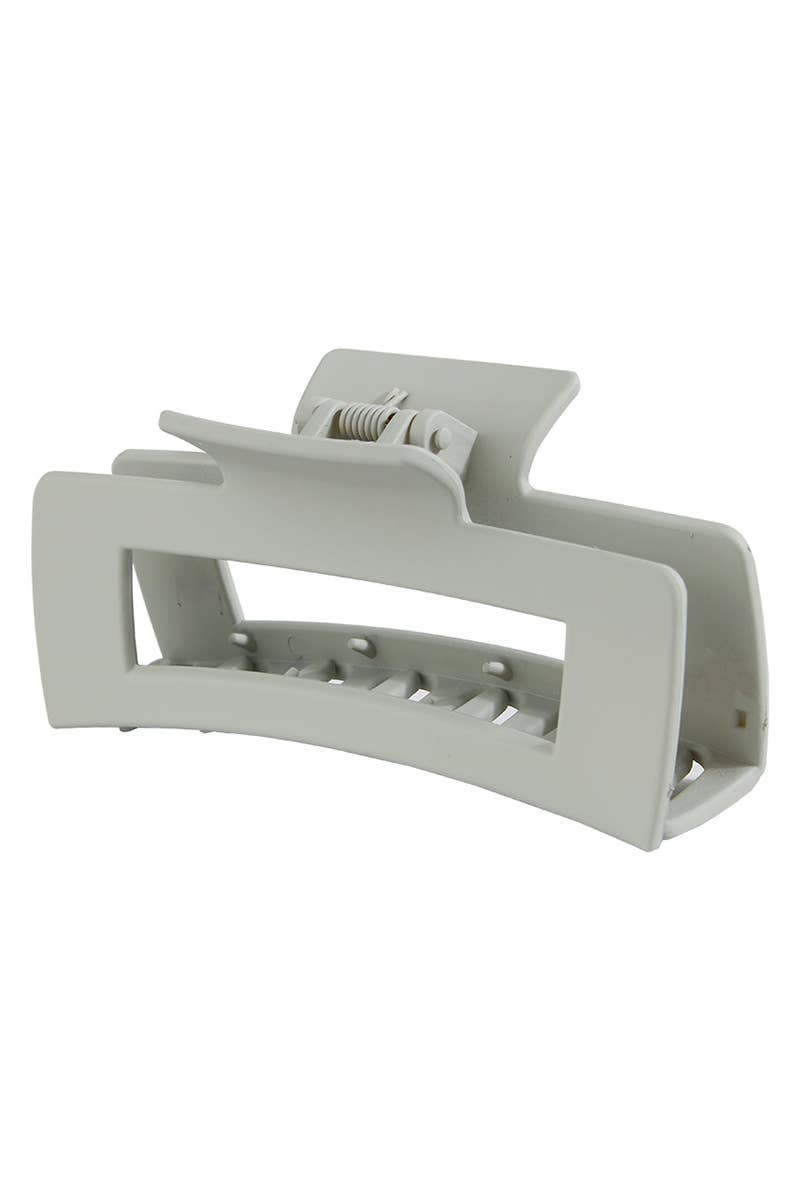 4 1 INCH MATTE PS PLASTIC HAIR CLAW CLIP WHOLESAL_CWAHA0091