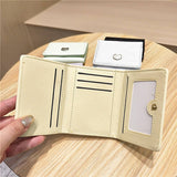 Cute Embossed Cat Candy Color Mini Wallet_Cwab06219