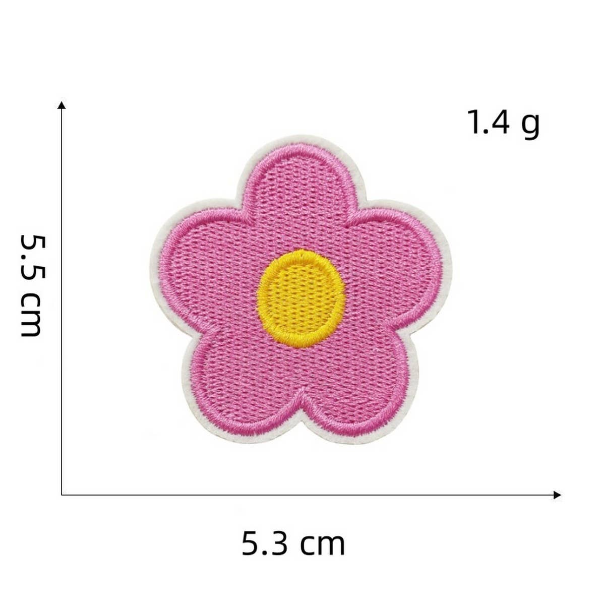 NEW PINK CARTOON EMBROIDERED CLOTH PATCH_CWMM4021