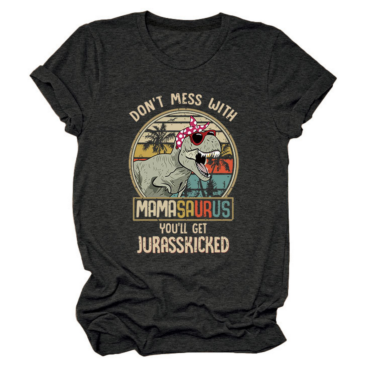 STYLISH WOMENS TEE DONT MESS WITH PRINT_CWTTS1524