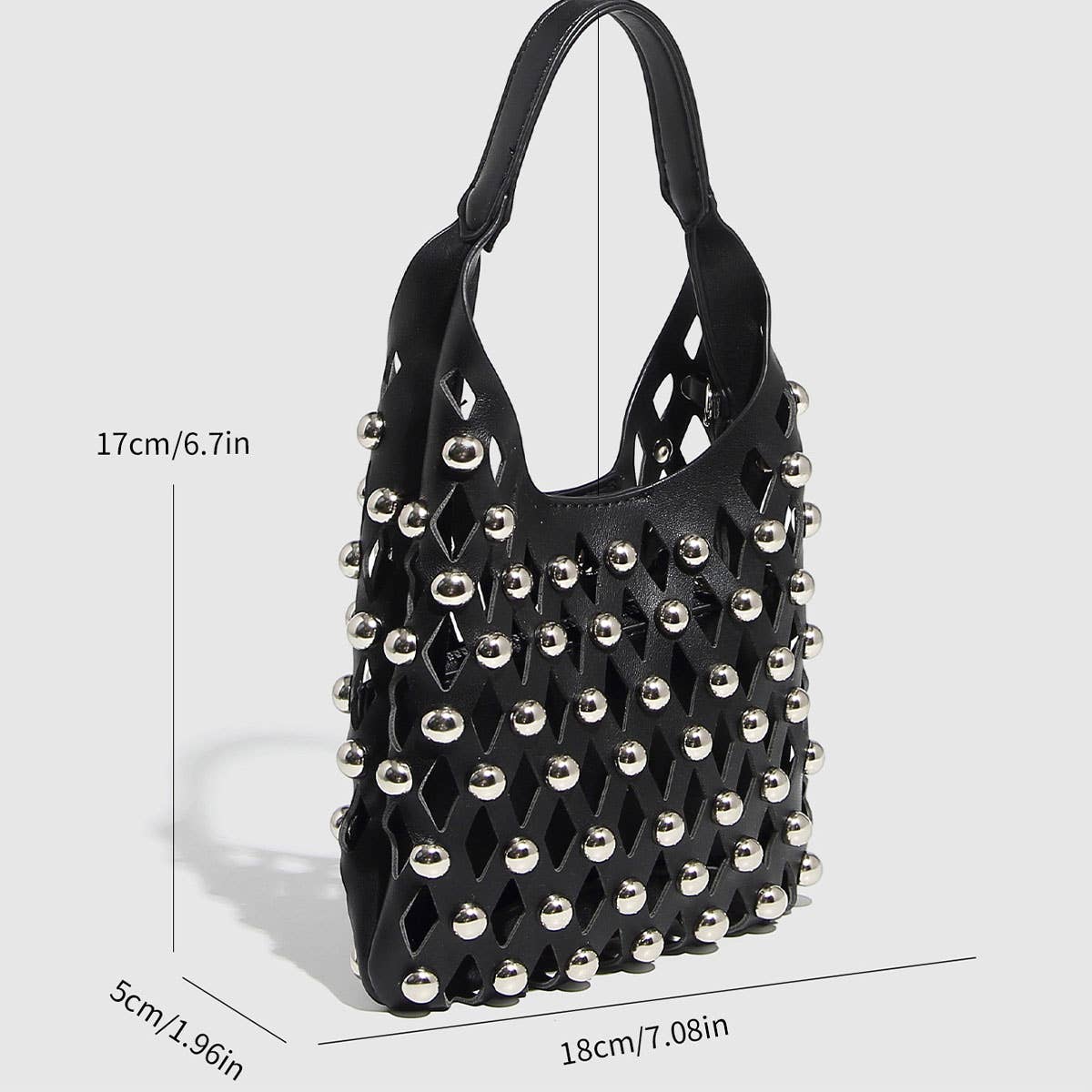 FASHIONABLE VACATION CHAIN BUCKET SHOULDER BAG_CWAB5714