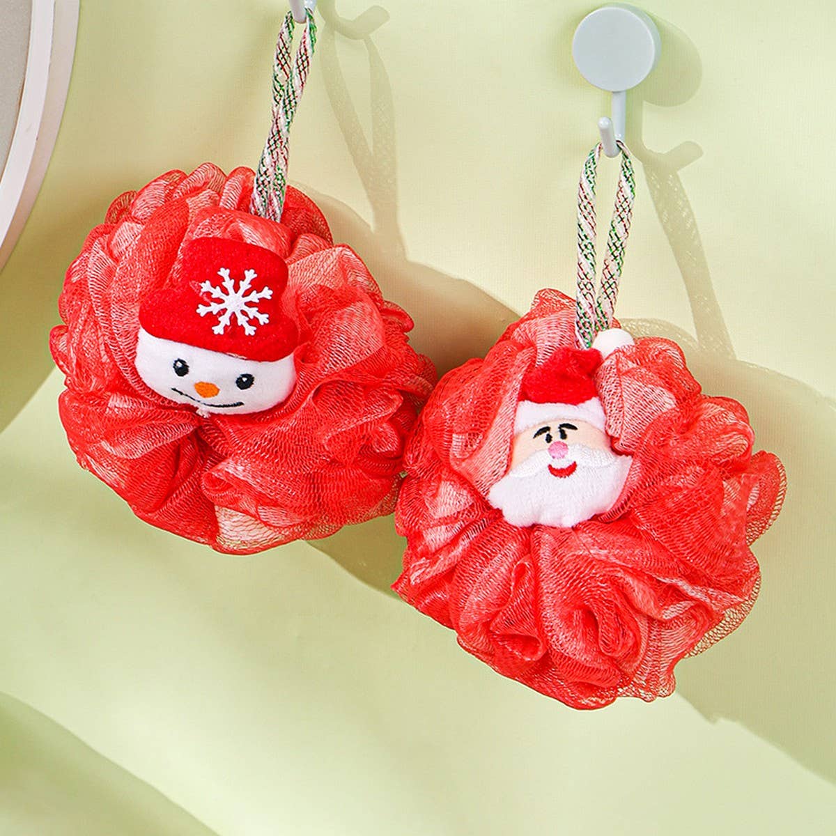 BATH POUF CHRISTMAS SERIES SOFT BATH BALL_CWMM3357