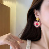 2024 NEW TULIP PINK LOVE EARRINGS_CWAJE1639