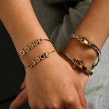 18K STAINLESS STEEL BRACELET WITH ZIRCON STONES_CWAJE4601