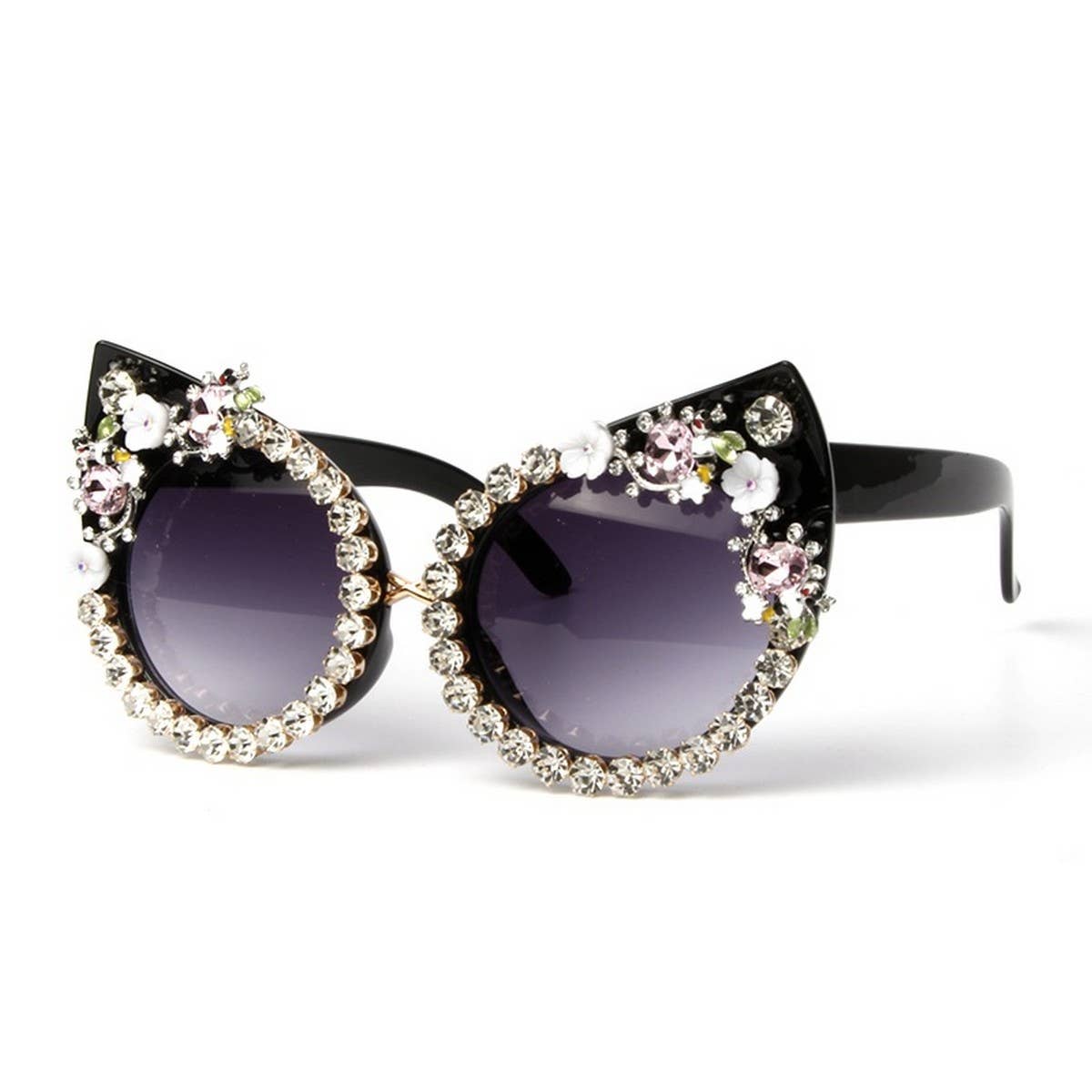 Versatile Flower Diamond Handmade Sunglasses_Cwasg0788