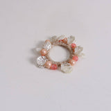SHELL CAT EYE BEAD HAIR TIE CUTE PEARL NEW BAND_CWAHA6785