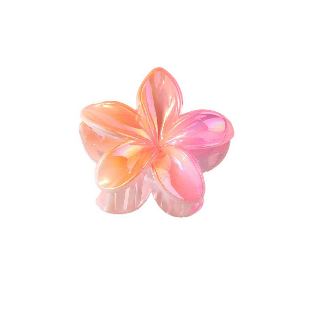 EGG FLOWER GRADIENT HAIR CLAW STYLISH ELEGANT_CWMM4986