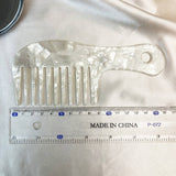ACETATE LONG HAIR COMB ANTI STATIC STYLING TOOL_CWMM6442
