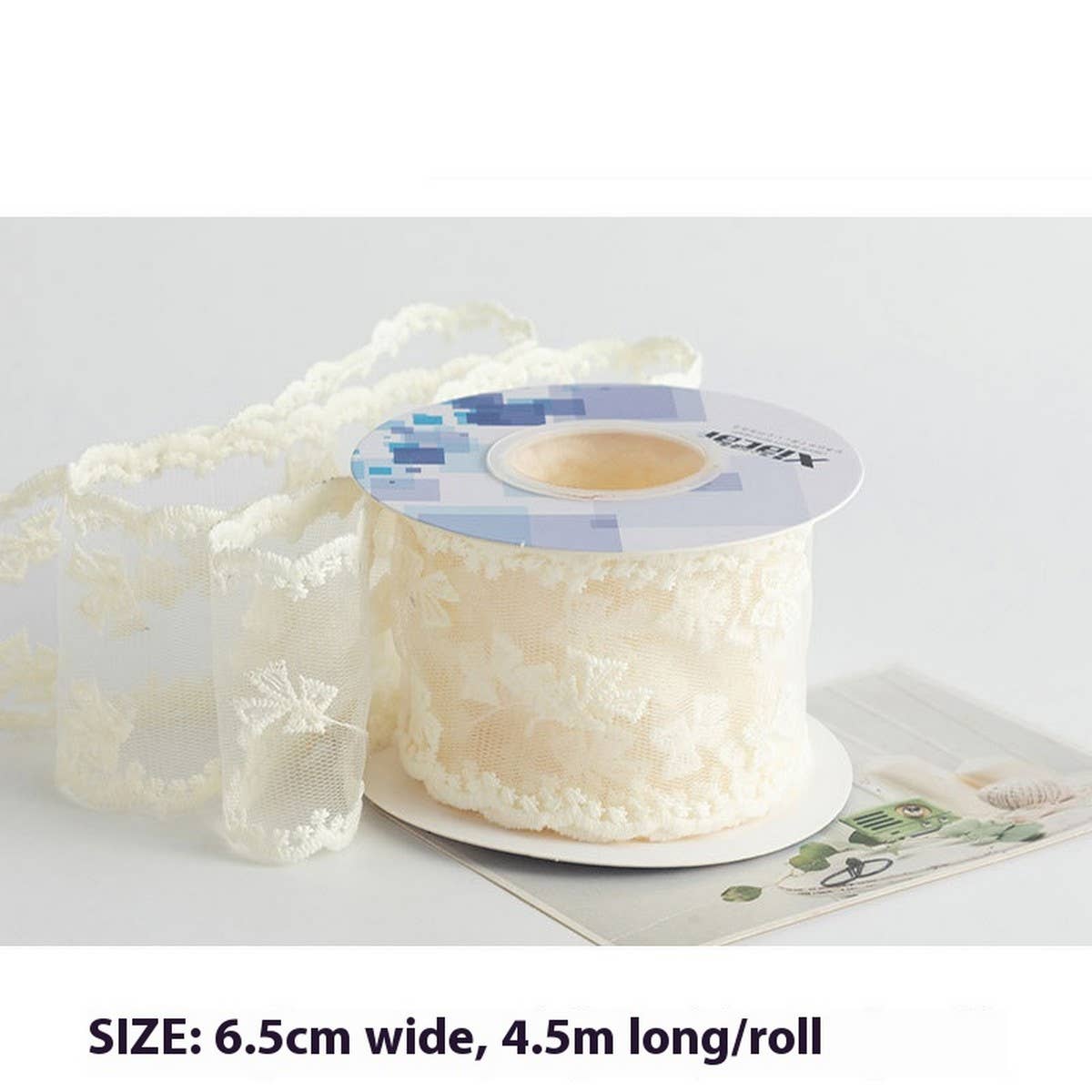 LACE EMBROIDERY FLOWER RIBBON DIY RIBBON_CWMM5756
