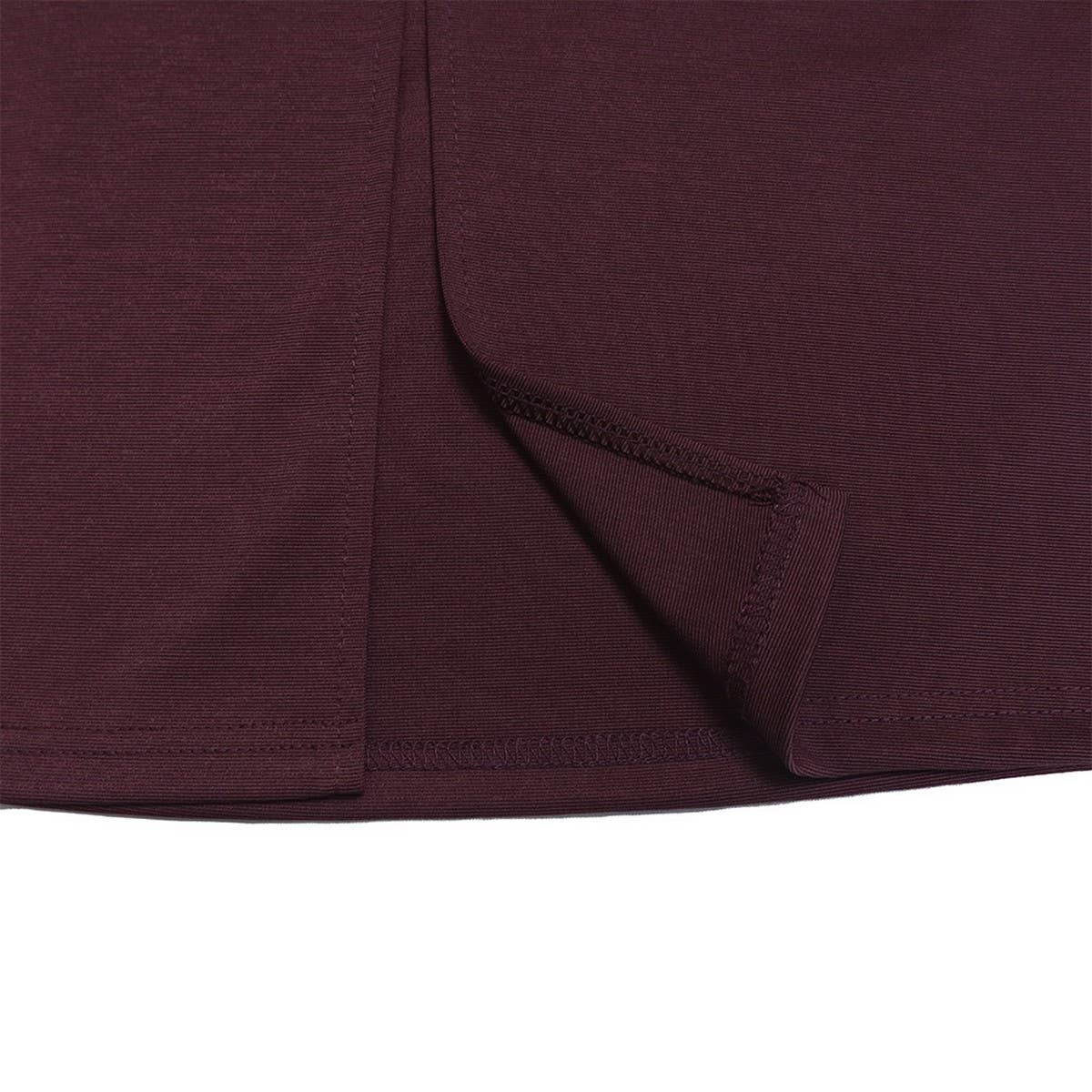 FASHIONABLE AND ELEGANT COMMUTER LONG DRESS_CWDMD3698