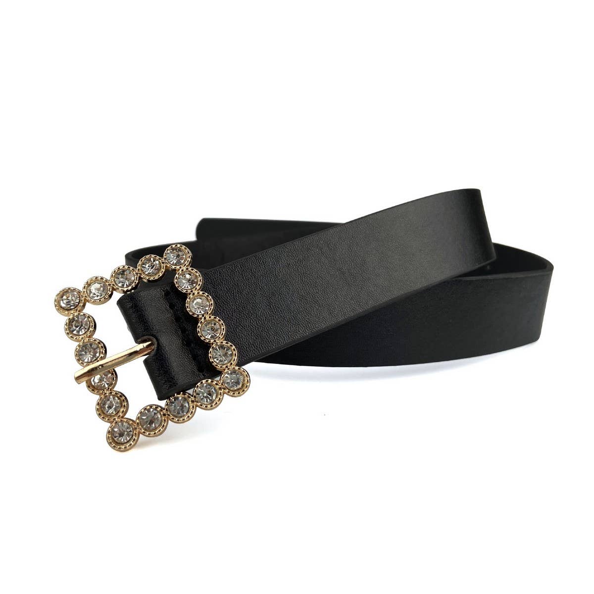 NEW FASHION WOMENS DIAMOND PIN BUCKLE BELT_CWABE0702