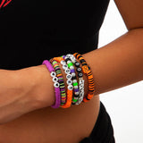 PERSONALIZED SIMPLE BAT CRYSTAL BRACELET SET_CWMM3106