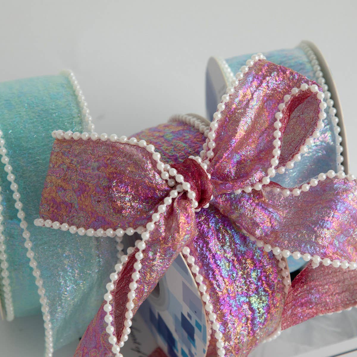 COLORFUL FISHTAIL FLOWER GIFT DIY RIBBON_CWMM5752