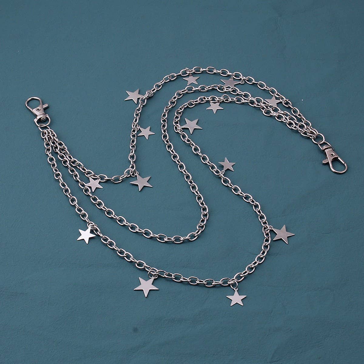 STAR SHAPED PENDANT PANTS CHAIN_CWMM0661