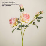 BURNT EDGE SHEENA ROSE BOUQUET FOR WEDDING DECOR_CWMM6526