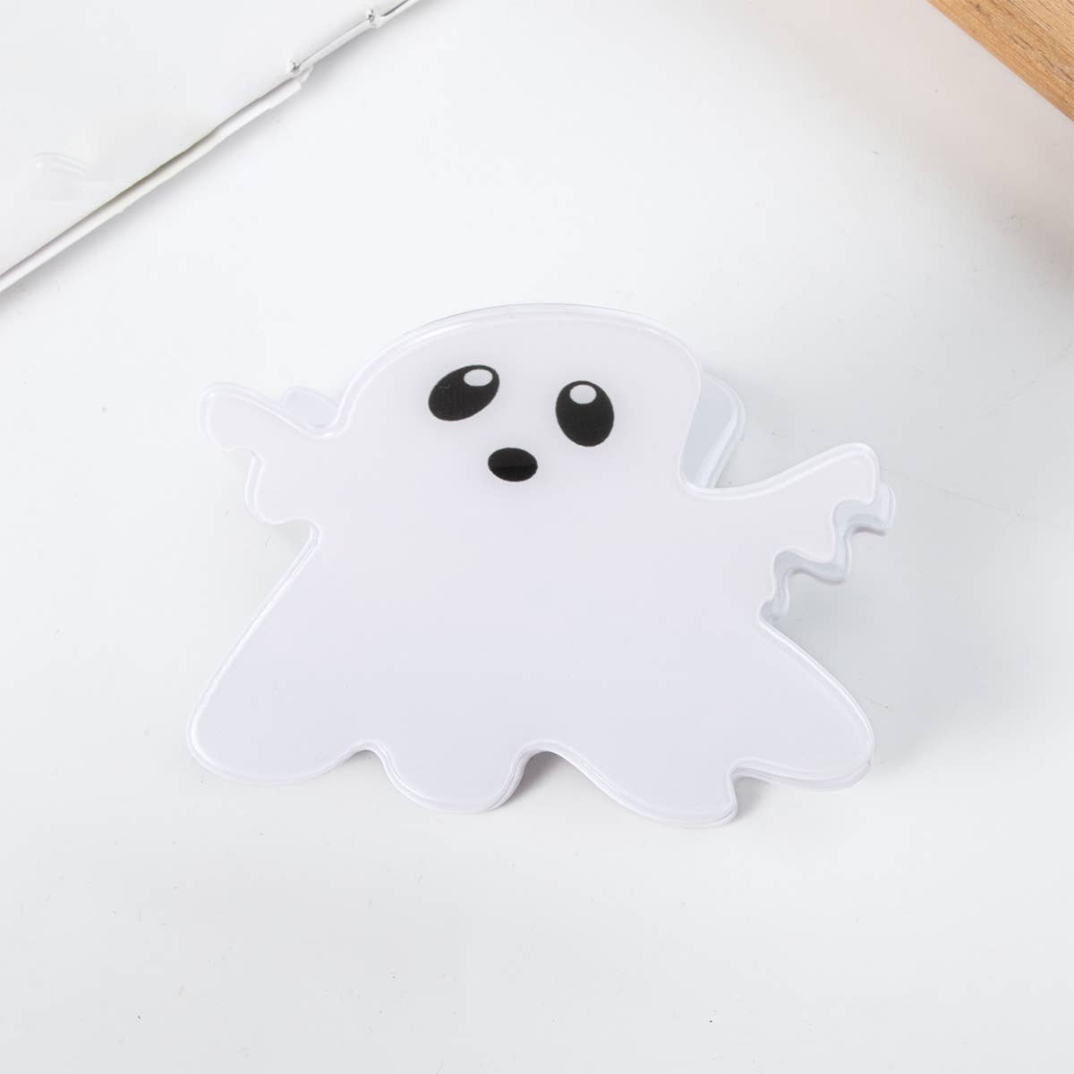 HALLOWEEN GHOST HAIR CLAW BACK BUN SPOOKY CLIP_CWAHA1456