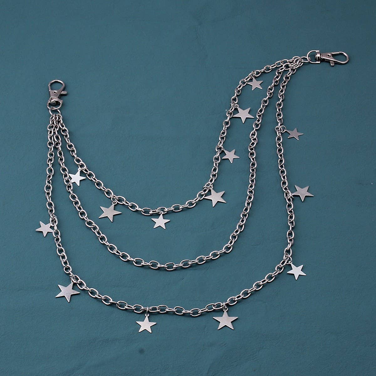 STAR SHAPED PENDANT PANTS CHAIN_CWMM0661