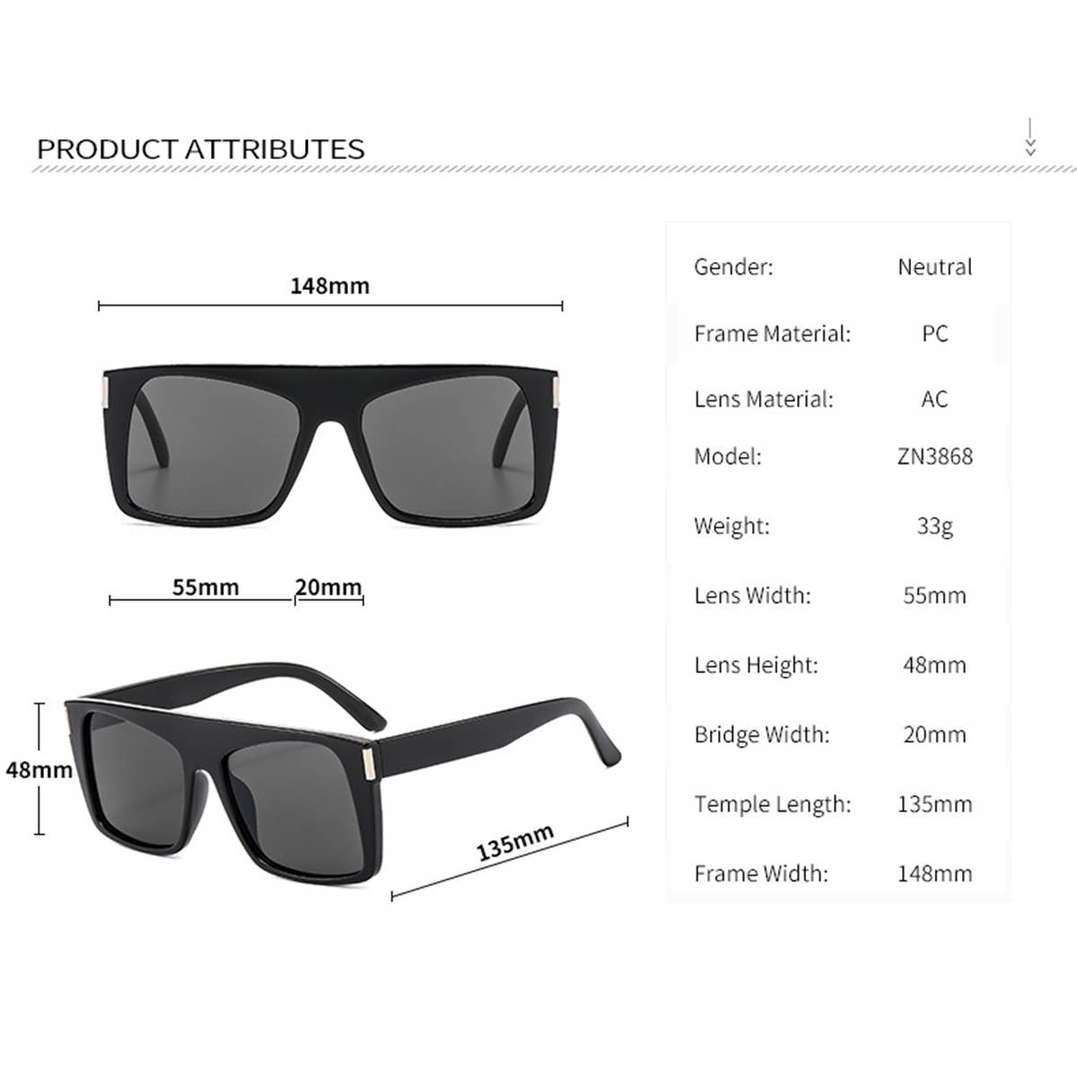2024 NEW CASUAL TREND MENS SUNGLASSES_CWASG0516