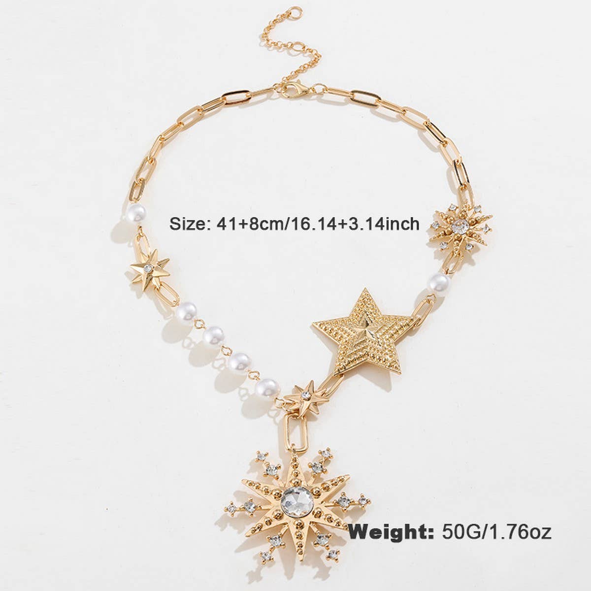 TEMPERAMENT SIX POINTED STAR DIAMOND FASHION SUIT_CWAJE2923