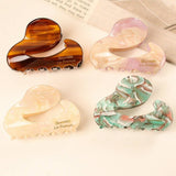 FRENCH ACETATE HALF UP HAIR CLIP IRREGULAR SHAPE_CWAHA2648