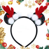 FLUFFY REINDEER HEADBAND FOR CHRISTMAS COSPLAY_CWAHA5669