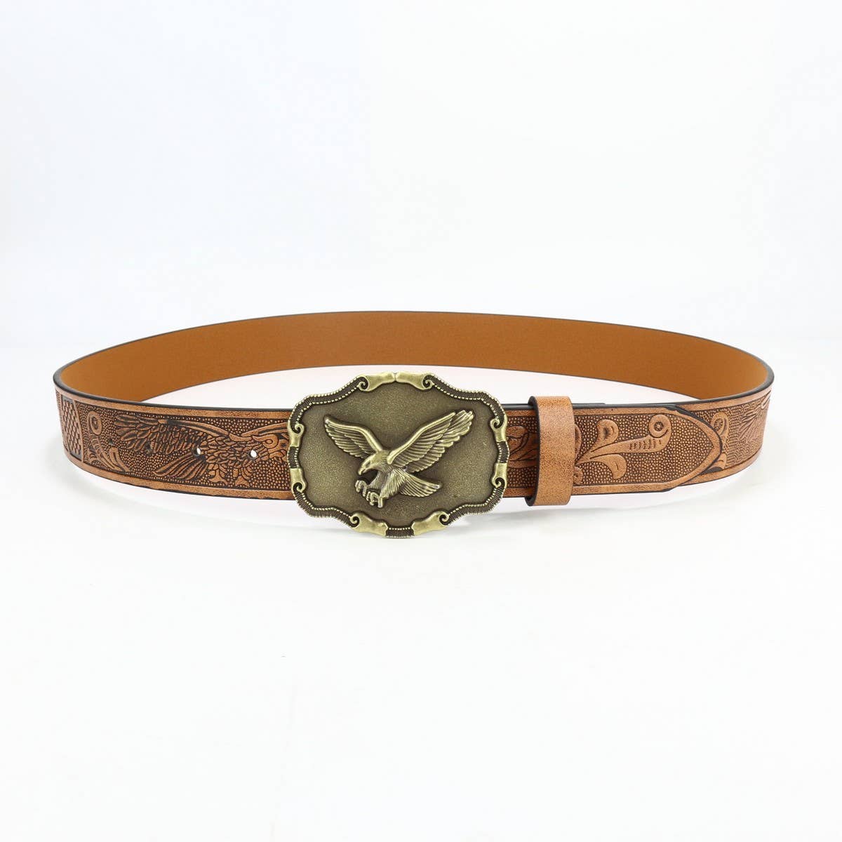 Western Style Retro Eagle Shaped Belt Buckle_Cwabe0436