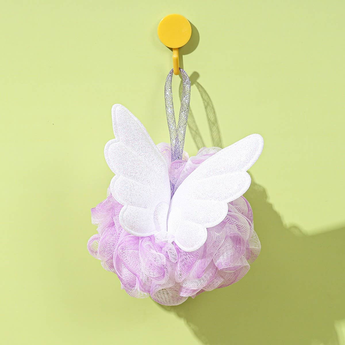 BATH POUF WINGS BATH BALL BATH FLOWER BALL_CWMM3359