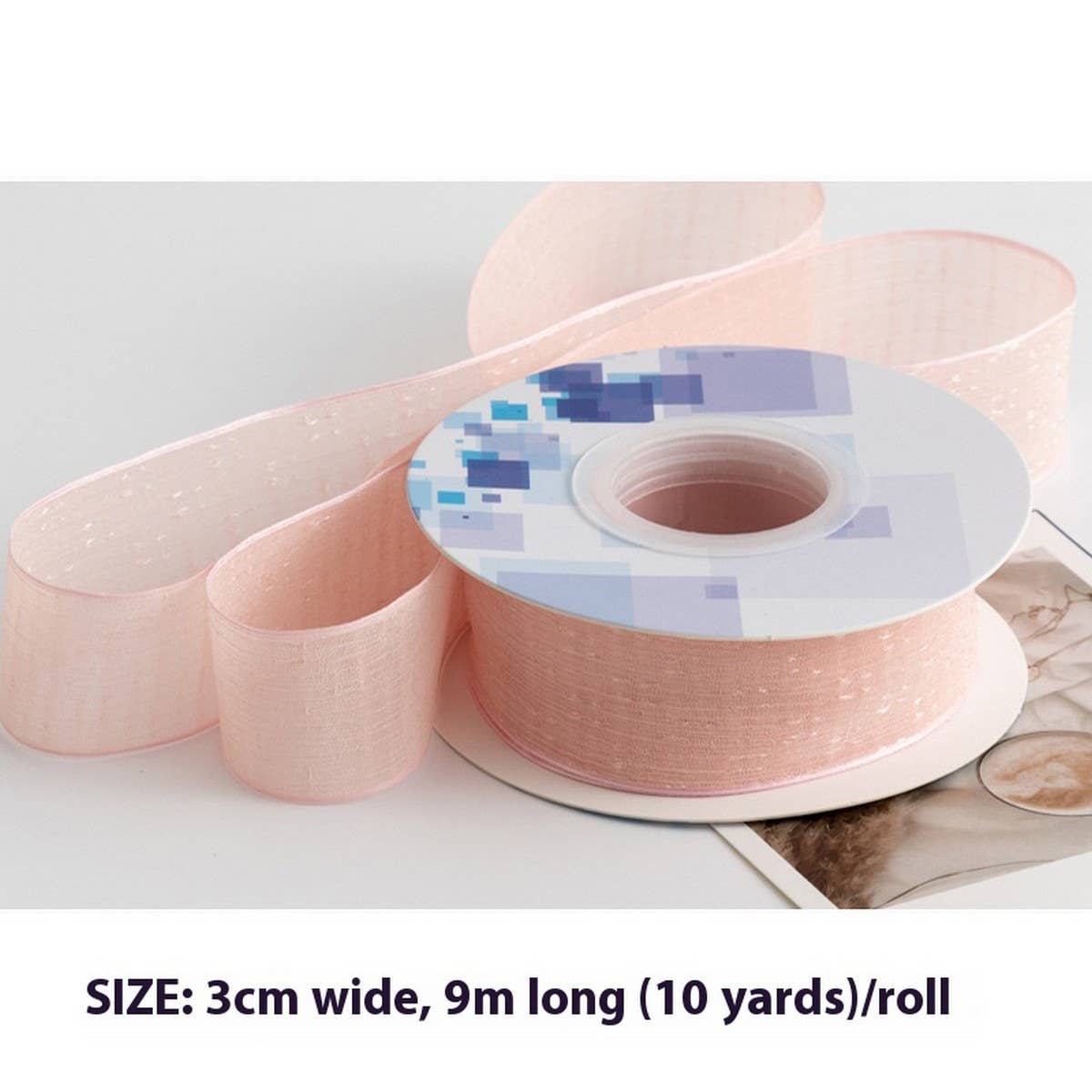 DIY DECORATIVE POLYESTER HAIR RIBBON_CWMM5783