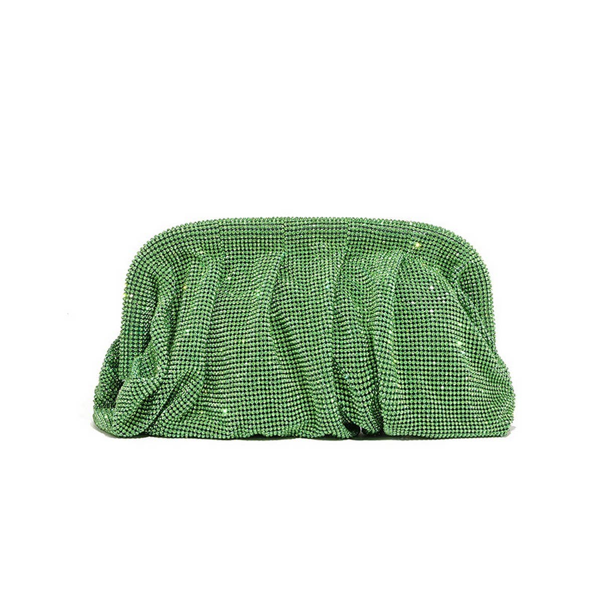 LUXURY HANDMADE RHINESTONE CLOUD CLIP EVENING BAG_CWAB3591