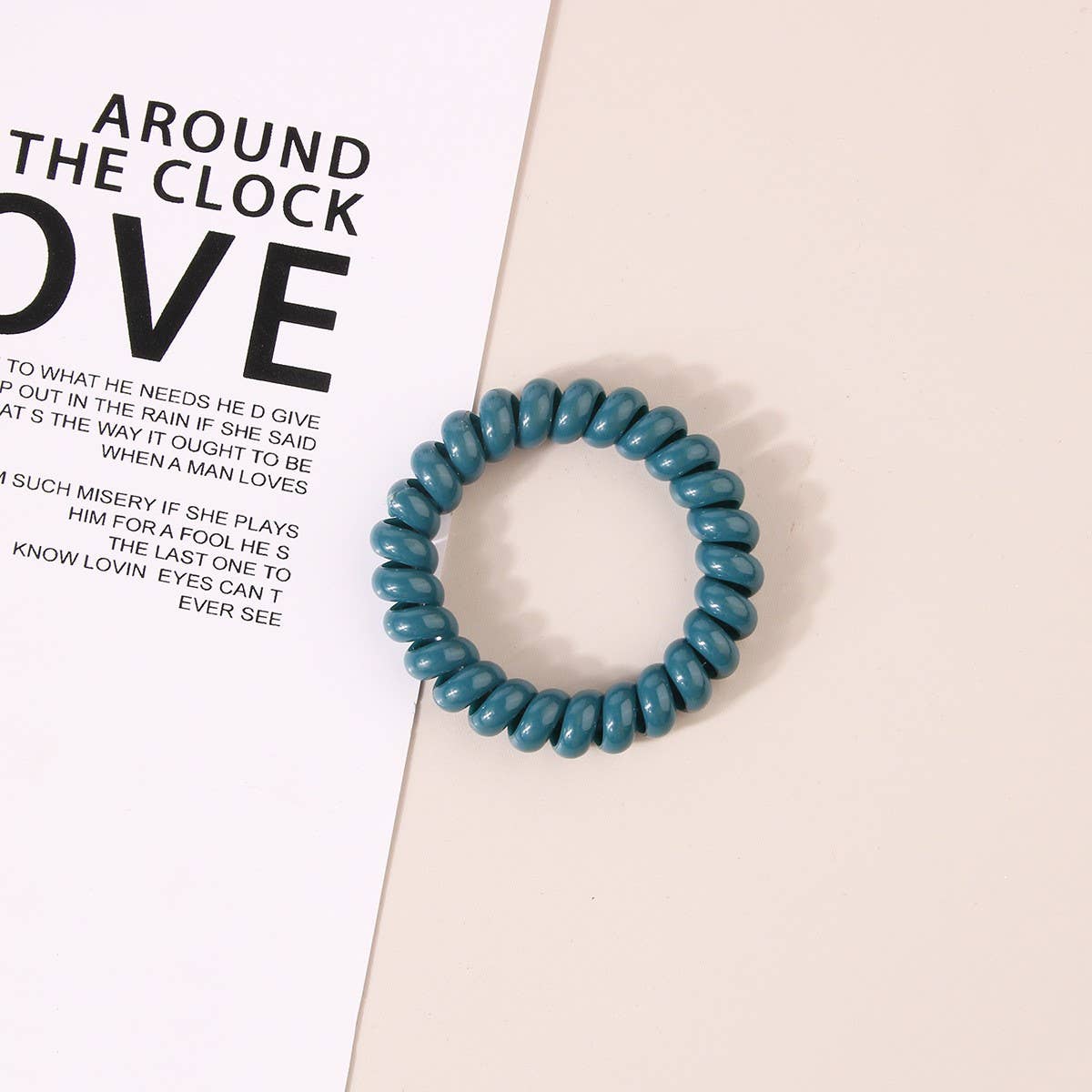 Cwaha1108_Simple Phone Line Hair Tie