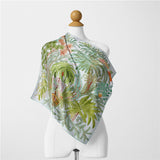 20 9 SILKY SATIN SQUARE SCARF SWEET CREAM STYLE_CWASC0642