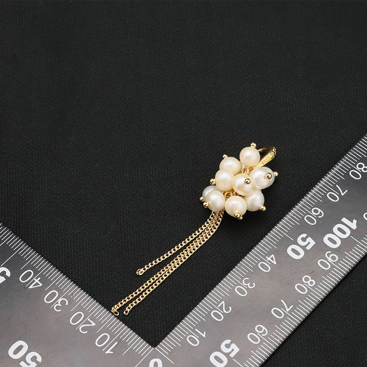 NEW HIGH END RETRO TASSEL PEARL EARRINGS_CWAJE3790