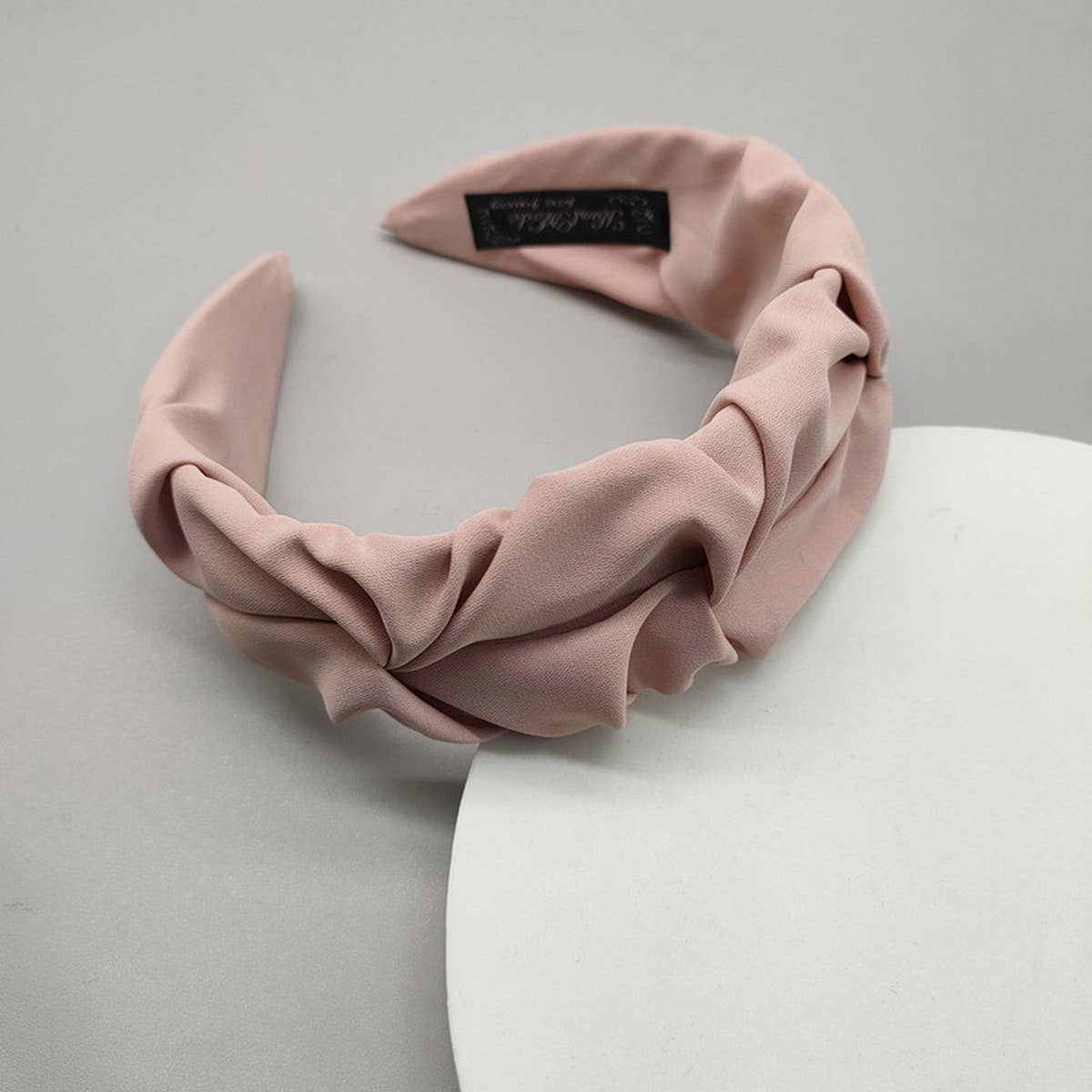 SIMPLE AND FRESH PLEATED HEADBAND_CWAHA2593