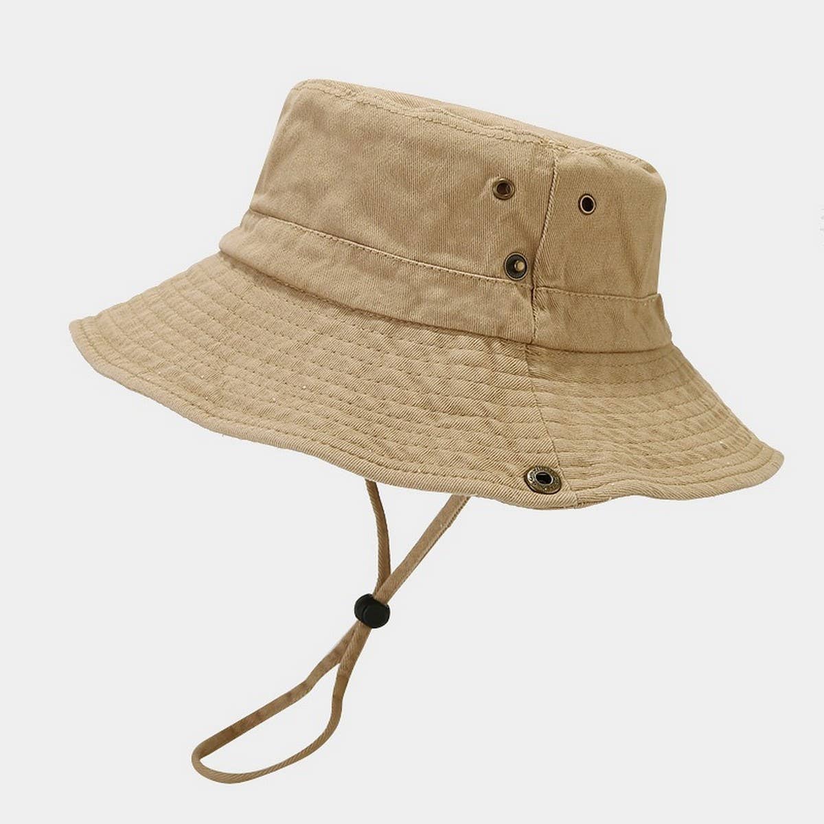 COTTON WESTERN PATCHWORK SUN HAT FOR OUTDOORS_CWAH3784